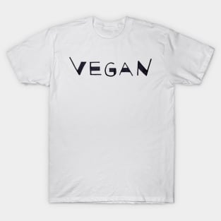 VEGAN - Cool Original Hand Lettered Design T-Shirt